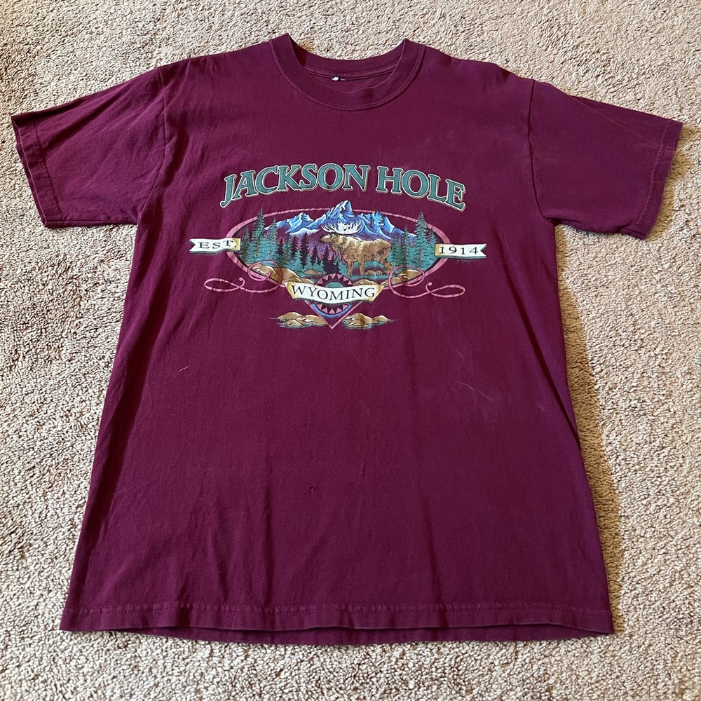 Jackson Hole, Wyoming - EST 1914 - T-Shirt